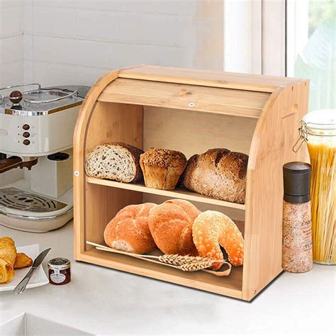 westercher steel bread box|large bread boxes for sale.